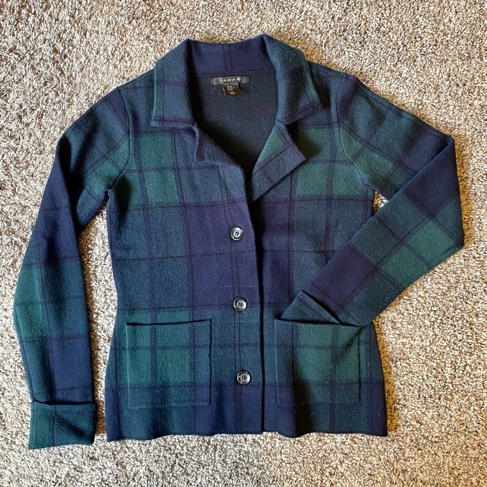 Fleece blazer style jacket